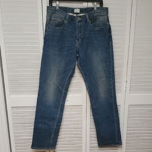 Quiksilver Men's Classic Blue Regular Fit Straight Jeans